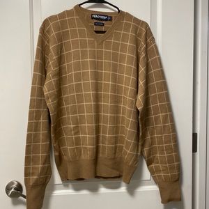 Vintage polo golf sweater, size medium